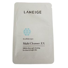 laneige for all skin types multi cleanser_EX mild & thorough cleansing for clear & bright skin 4ml