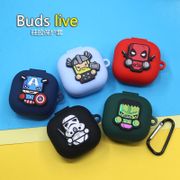 [Ready Stock] New Style Samsung Galaxy Buds Live Earphone Protective Case Marvel Iron Man Spiderman Soft Shock-Resistant Bluetooth Bud