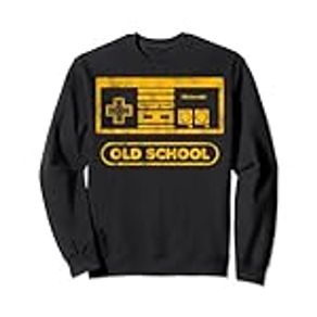 Nintendo NES Controller Old School Gold Retro Sweatshirt Sweatshirt