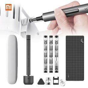 Mini Electric Screwdriver Rechargeable Cordless Power Screw Driver Kit With LED Light Lithium Battery