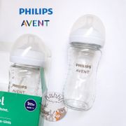 [Made in the USA] philips avent natural glass bottle 120/240ml