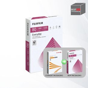 [New Packaging] Fujifilm former Fuji Xerox 80g A4 paper 500 Sheets per ream 80gsm Express Multipurpose 1 Ream Everyday