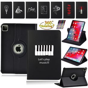 Smart Tablet Case Fits Apple IPad Pro 9.7" 10.5" 360 Rotating Stand Cover for Pro 11" 2018/2020 Leather Protective Shell