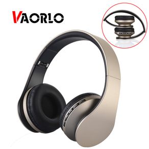 VAORLO Wireless Headphone Earphone Andoer LH-811 Stereo Headband Bluetooth Headphone Headset & Wired Earphone with Mic Gaming