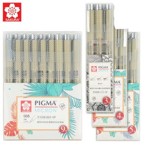 Sakura Pigma Micron Drawing Pen  Sakura Pigma Micron Fineliners - Set  8/14colors - Aliexpress