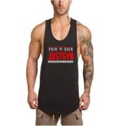 Brand Workout New Fashion Mens Tank Top Vest Gym Clothing Bodybuilding Musculation Fitness Singlets Sleeveless Sport Shirt