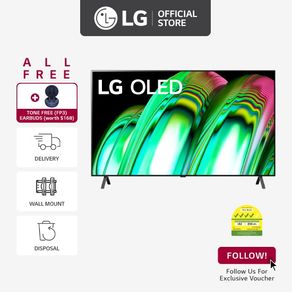 "LG OLEDA2 77"" OLED 4K Smart TV"