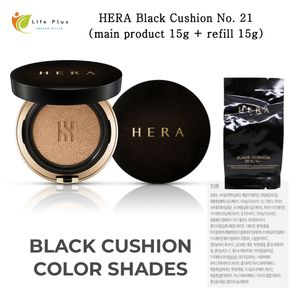HERA Black Cushion 15g + Refill 15g SPF34/PA++  (No. 21 Vanilla Color)