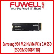 Samsung 980 M.2 NVMe PCIe 3.0 SSD [250GB/500GB/1TB]