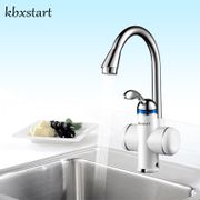 Kbxstart Electric Instant Water Heater Tap Kitchen Tankless Instantaneous Hot Water Faucet Heater Cold Heating Torneira 220V