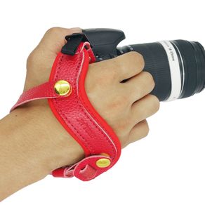 2018 Brand New DSLR Camera Hand Wrist Strap Leather Handmade Suitable for Canon Nikon Sony Pentax Fujifilm Camera