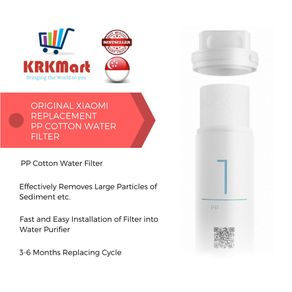 Xiaomi Replacement PP Cotton Water Filter Water Purifier Drinking Water Filter