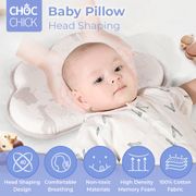 Choc Chick Memory Foam Baby Pillow Baby Sleeping Pillow Anti Flat Head Ergonomic