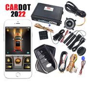 Cardot New Smart Key Push Engine Start Button Pke Keyless Entry Remote Starter Stop Car Alarm System