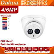 Dahua IP Camera 4MP 6MP IPC-HDW4631C-A IPC-HDW4433C-A Built-in Mic IP67 HD PoE CCTV Security Protection Surveillance Camera