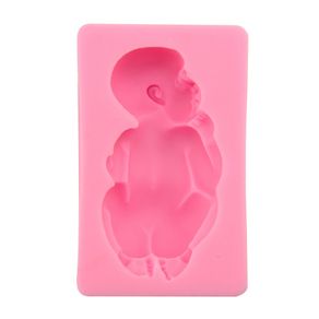 Baby Shaped Chocolate Candy Jelly 3D Silicone Mold Mould Cartoon Figre Cake Tools Soap Mold
