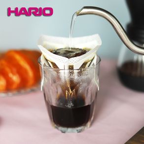 Japan Hario Drip Coffee Filter Bag Portable Hanging Ear Style Coffee Filters Paper Home Office Travel Brew Coffee and Tea Tools