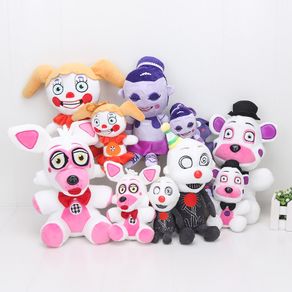 15cm/25cm FNAF Plush Toys Funtime Freddy foxy Circus Baby