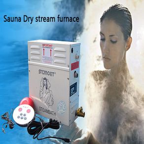 3KW 220V Steam Generator Sauna Steam Machine Home Dry Streaming Furnace Wet Digital Controller Steamer ST-30
