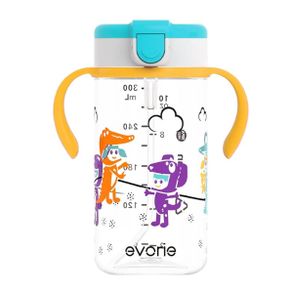 Evorie Tritan Baby Sippy Cup Weighted Gravity Straw Toddler