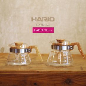 HARIO Coffee server Olive wood 400ml/600ml