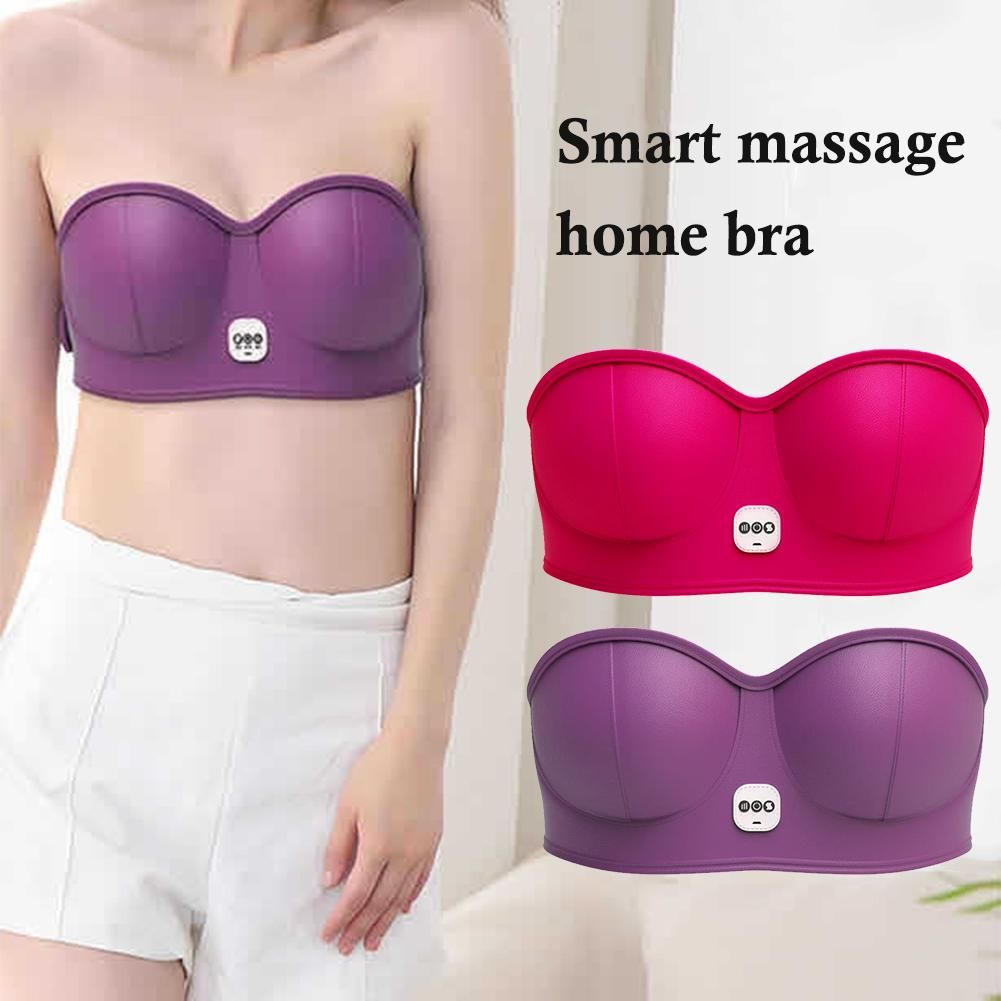 Electric Breast Massage Bra Infrared Heating Chest Enlargement