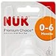 NUK Silicone Premium Choice Teat, Small, 2 count