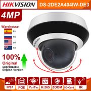 Hikvision PTZ IP Camera 4MP DS-2DE2A404IW-DE3 Darkfighter 2.8-12mm 4X Zoom HD POE H.265+ Security Protection Surveillance Camera