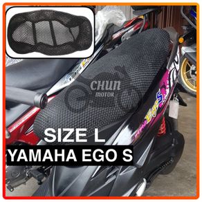 Yamaha Ego S Seat Cover Net 3D Motorcycle Jaring BKP Good Quality Net