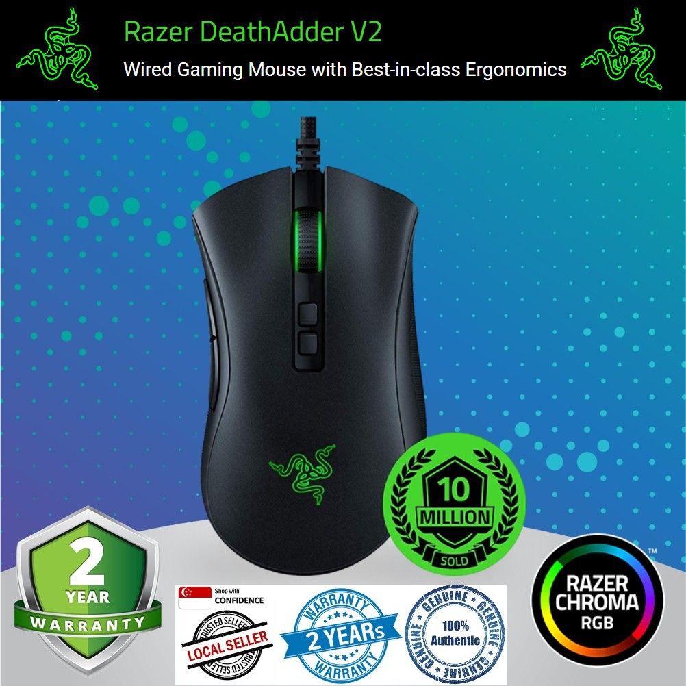 razer deathadder v2 shopee