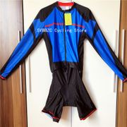 Men's Triathlon Suit Cycling Jersey  Jumpsuit Men Long sleeve Cycling Skinsuit  Maillot Cycling set Ropa ciclismo 5 colors