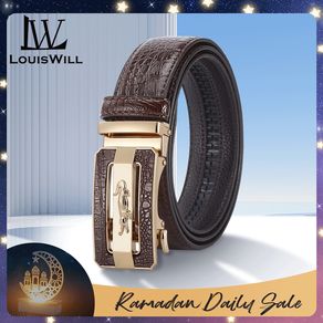 Williampolo Famous Brand Belt Men Top Quality Genuine Luxury Cow Leather  Belts For Men Strap Male Metal Fashion Automatic Buckle