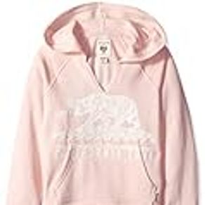 Billabong Girls' Big Days Off 2 Sweatshirt, Pink Lily, XXS