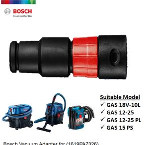 Bosch Vacuum Adapter for GAS 12-25 /GAS 15 / GAS 18V-10L (1619PA7326)