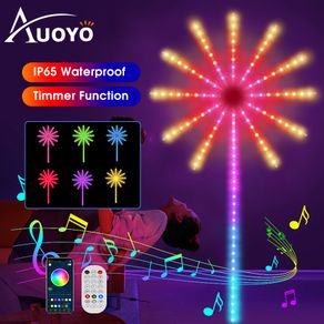 Firework LED Strip Lights Dream Color RGB Changing Music Sound Sync  Bluetooth Firework Lights with Remote Control DC 5V USB LED - AliExpress