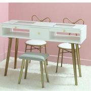 Manicure table and chair set combination Nordic net red single double double double deck manicure table special price economic