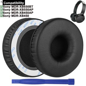 Replacement Ear Pads Earpads for Sony MDR-XB550AP MDR-XB450AP MDR-XB650BT MDR-XB450 MDR XB550AP XB450AP XB650BT XB450 Headphones