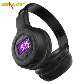 ZEALOT B570 Bluetooth Headphones Foldable HIFI Stereo Wireless Earphone With LCD Display Screen Headset FM Radio Micro-SD Slot