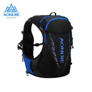 AONIJIE 10L Ultralight Sports Backpack Hydration Packs Running Vest Waterproof Bags Free Water Flasks For Outdoor Camping Hiking