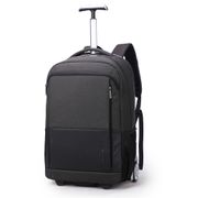 Men Rolling Luggage backpack bags on wheels Travel trolley bag  wheeled backpack for Business Cabin Travel baggage bags suitcase