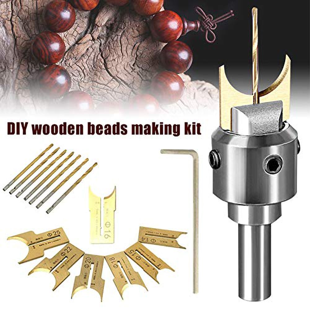 wooden beads router bit drills bit set 