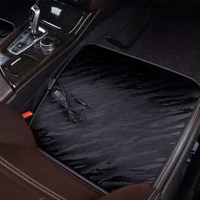 2PCS 12V Universal Fast Thicken Heated Car Seat Cushion Cover
