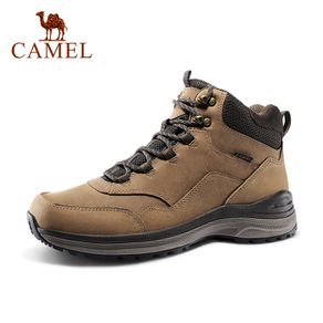 CAMEL Outdoor Climbing Shoes Men High-top Trekking Boots Hiking Shoes Non-slip Wear-resistant Male 2020 Autumn Winter New