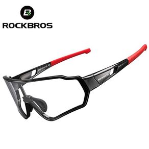ROCKBROS Photochromic Bicycle Cycling Glasses Bike Sunglasses Sports Eyewear