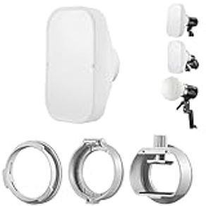 Godox ML-CS1625 Soft Tent with 3 Adapters for Photography Flash, Diffuser Modifier softbox kit for ML30 ML60 ML60BI V1 V860III-S V850III TT685II TT685S AD300PRO AD400PRO