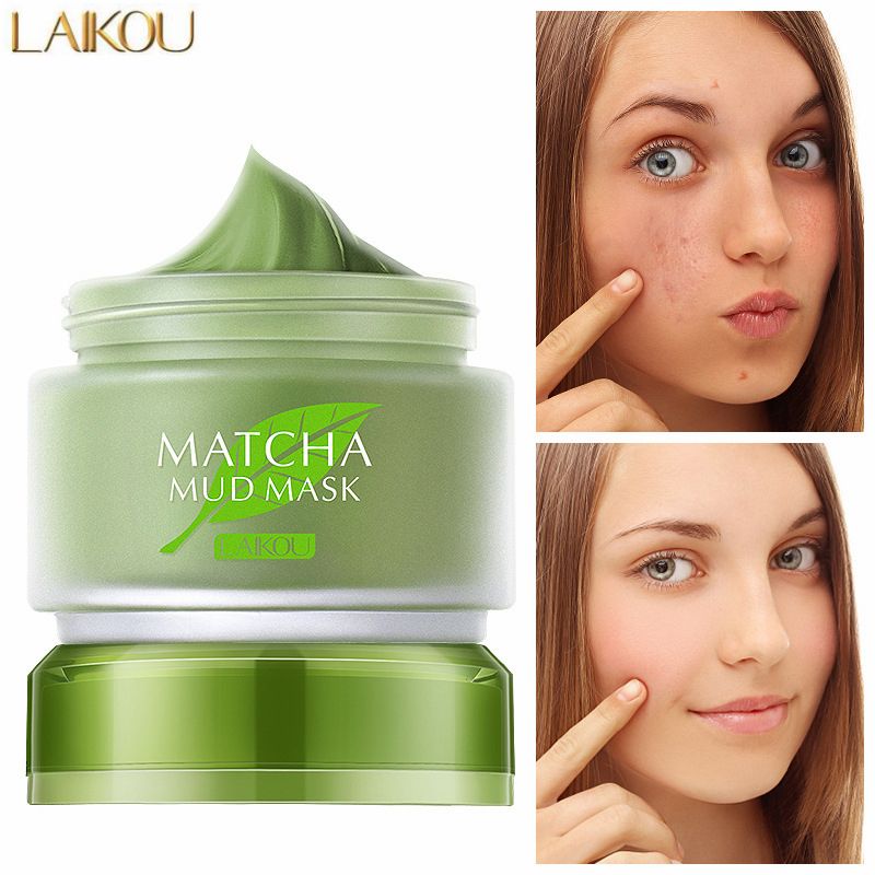 matcha mud mask laikou