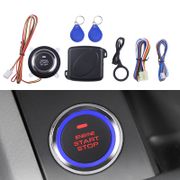 Auto Car Alarm Engine Star line Push Button Start Stop RFID Lock Ignition Switch Keyless Entry System Starter Anti-theft System