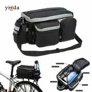 Cycling Bicycle Rear Seat Storage Trunk Bag Bike Pannier Rack Waterproof Handbag YD