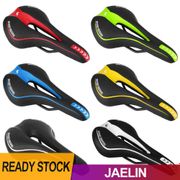 【Ready Stock】2Types Soft Bicycle Seat Saddle MTB Breathable Hollow Saddle Road Mountain Bike Seat Cushion Riding Cycling