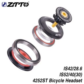 Integrated Angular Contact Bearing Bike Road Bicycle Headset 42*52MM Tapered Straight fork